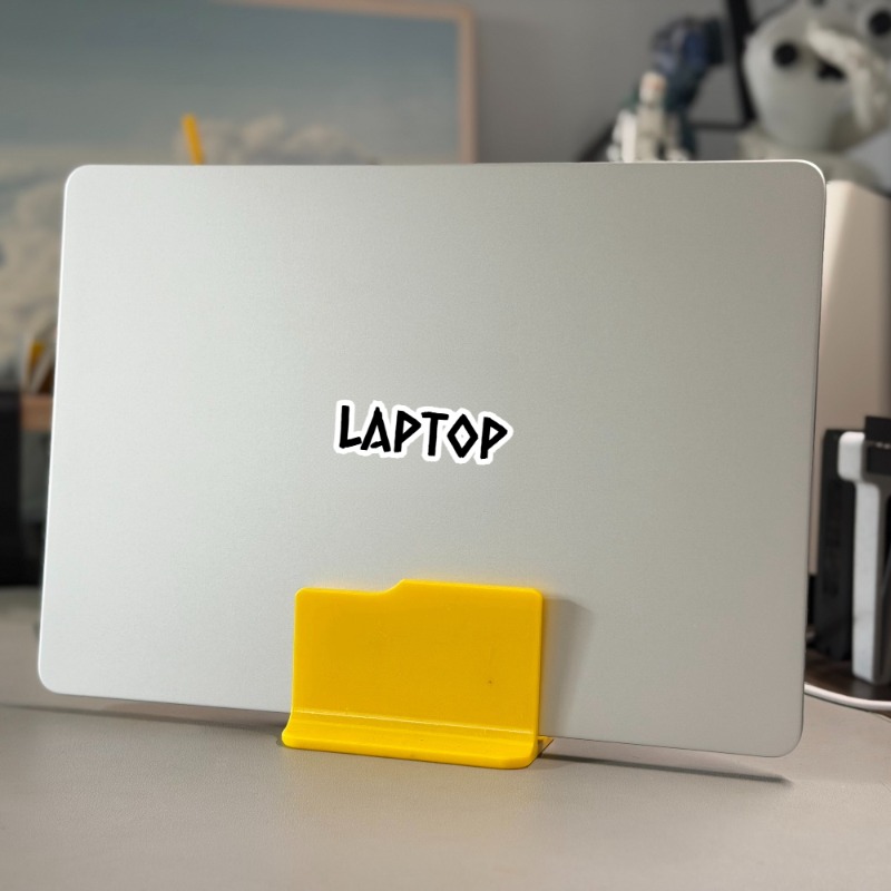 Adjustable Laptop Table - حامل لابتوب عمودي، قطعة واحدة، حامل
