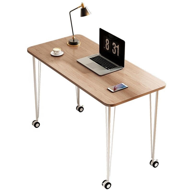 Adjustable Laptop Table - طاولة كمبيوتر متنقلة بعجلات قابلة لتعديل