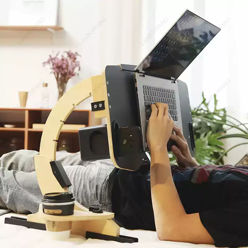 طاولة لاب توب قابلة للطي من سب - مراجعة Adjustable Laptop Table وسعره