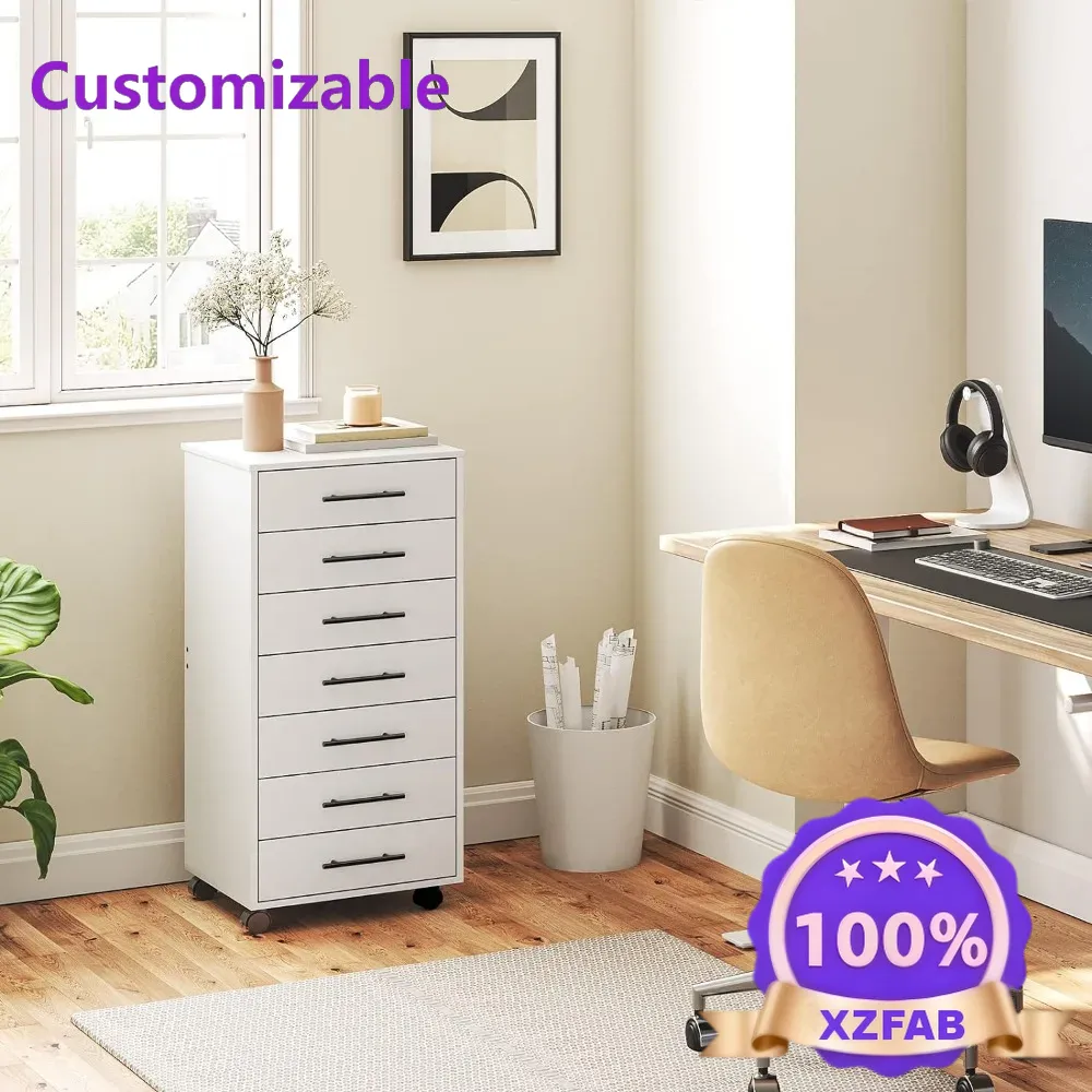 خزانة ملفات خشبية بـ 7 أدراج ب - مراجعة Office Furniture Factory وسعره