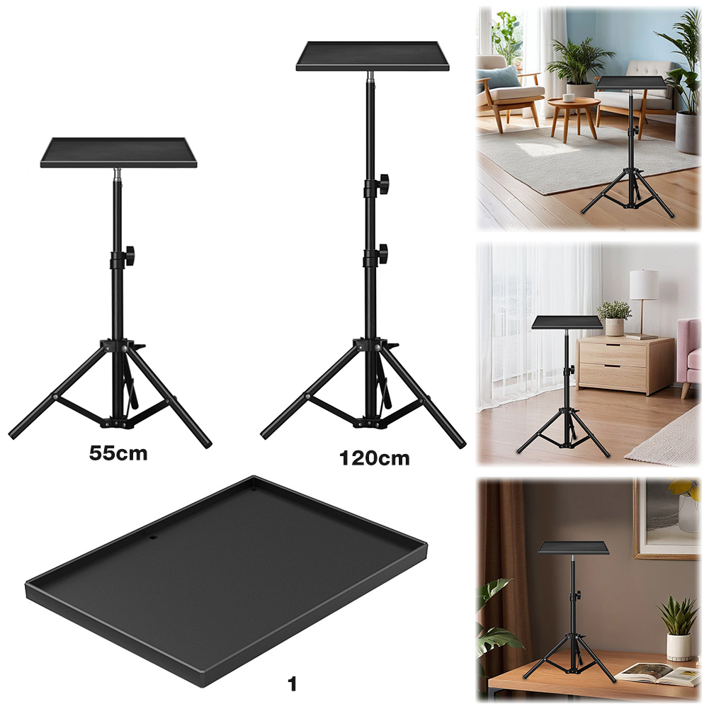 حامل ثلاثي القوائم عالمي لأجهز - مراجعة Adjustable Laptop Table وسعره