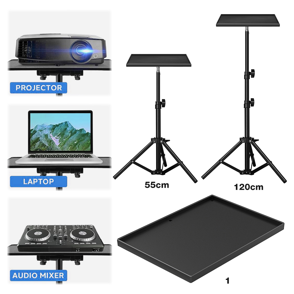 حامل ثلاثي القوائم عالمي لأجهز - مراجعة Adjustable Laptop Table وسعره