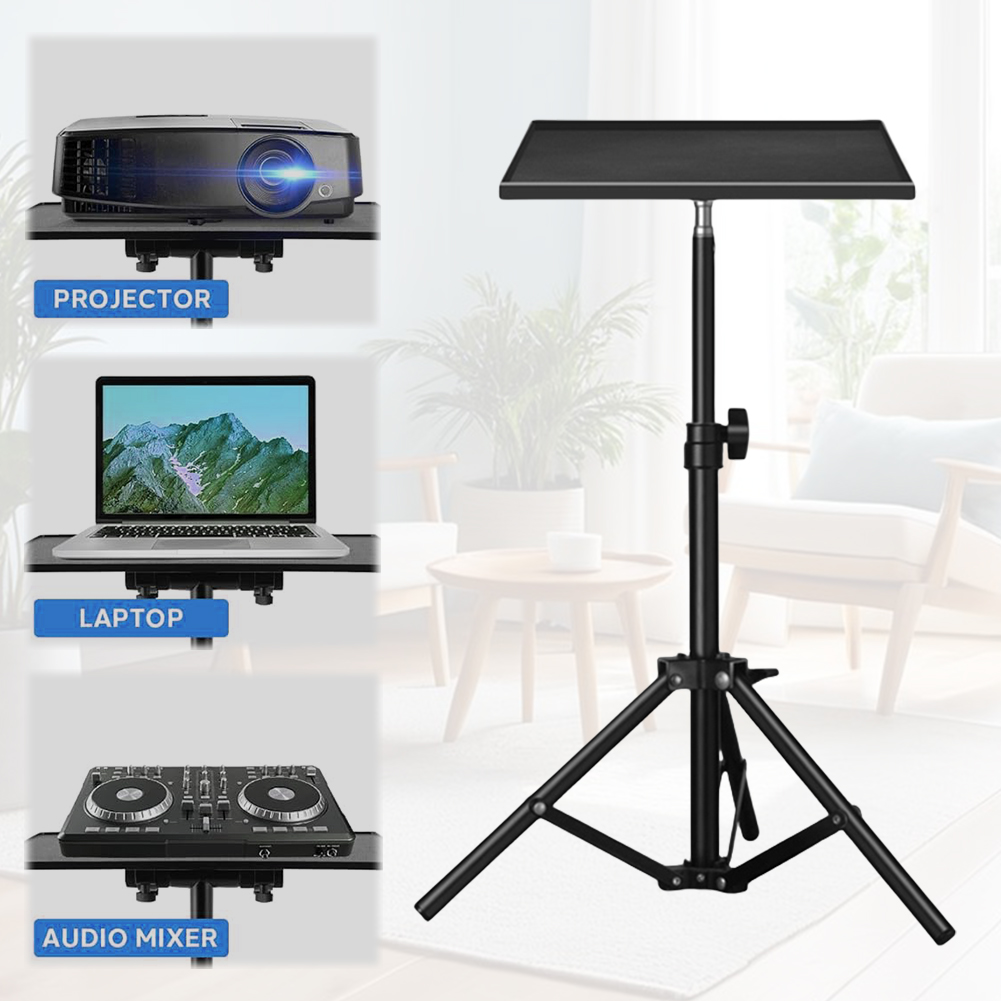 حامل ثلاثي القوائم عالمي لأجهز - مراجعة Adjustable Laptop Table وسعره