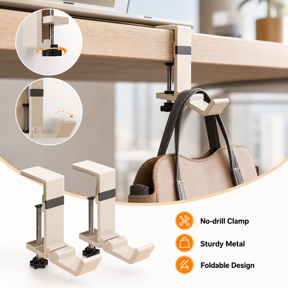 خطاف مكتب قابل للطي بدون حفر،  - مراجعة Office Furniture Brands وسعره