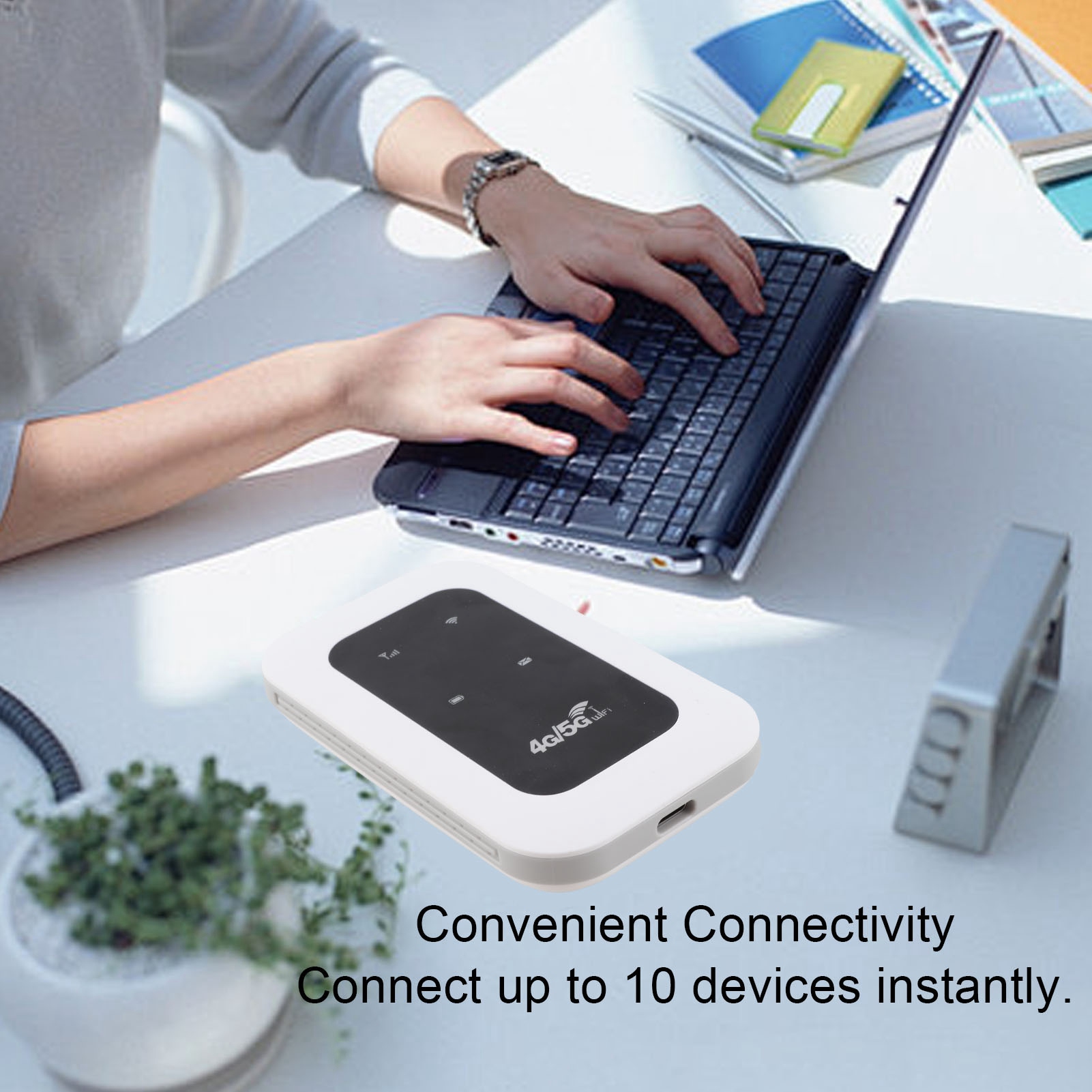 نقطة اتصال محمولة 4G WiFi 300M - مراجعة Adjustable Laptop Table وسعره