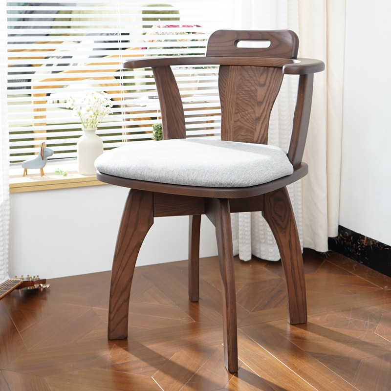 كرسي دوار من الخشب الصلب بتصمي - مراجعة Office Furniture Factory وسعره