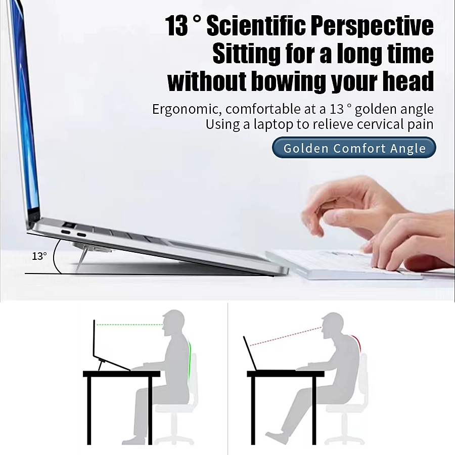 حامل كمبيوتر محمول صغير محمول  - مراجعة Adjustable Laptop Table وسعره