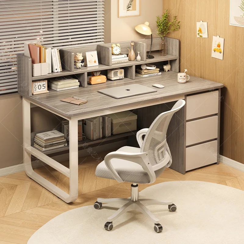 مكتب متين مع رف كتب بسيط مدمج، - مراجعة Office Furniture Factory وسعره