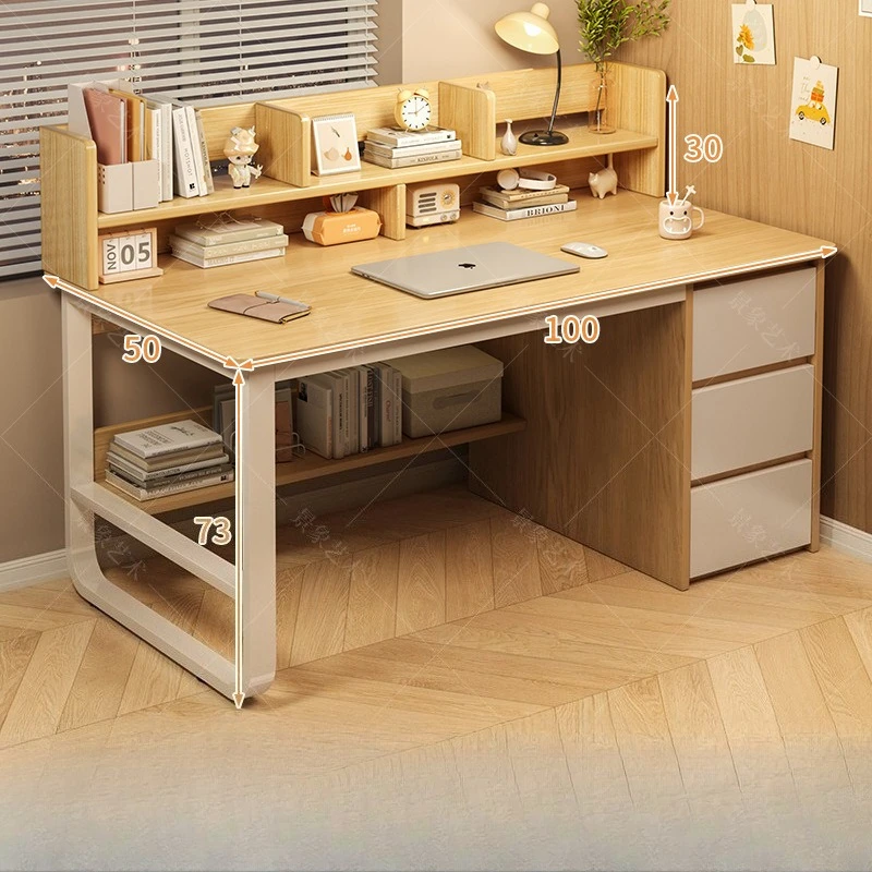 مكتب متين مع رف كتب بسيط مدمج، - مراجعة Office Furniture Factory وسعره
