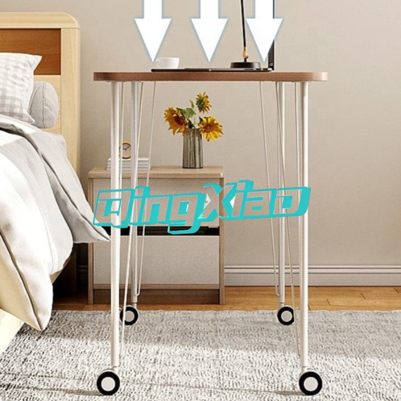 طاولة كمبيوتر متنقلة بعجلات قا - مراجعة Adjustable Laptop Table وسعره